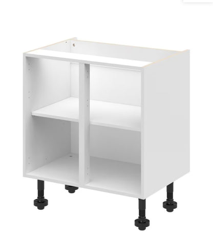 White Base Unit Carcass 800mm