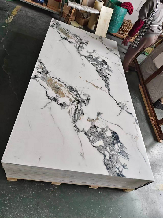 Wall Panel PVC 122x2400x3mm marble effect