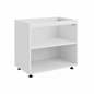 White base unit carcass 400mm no door, 18mm panels